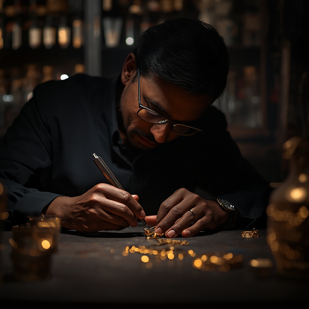 Indian jewellery craftsmanship