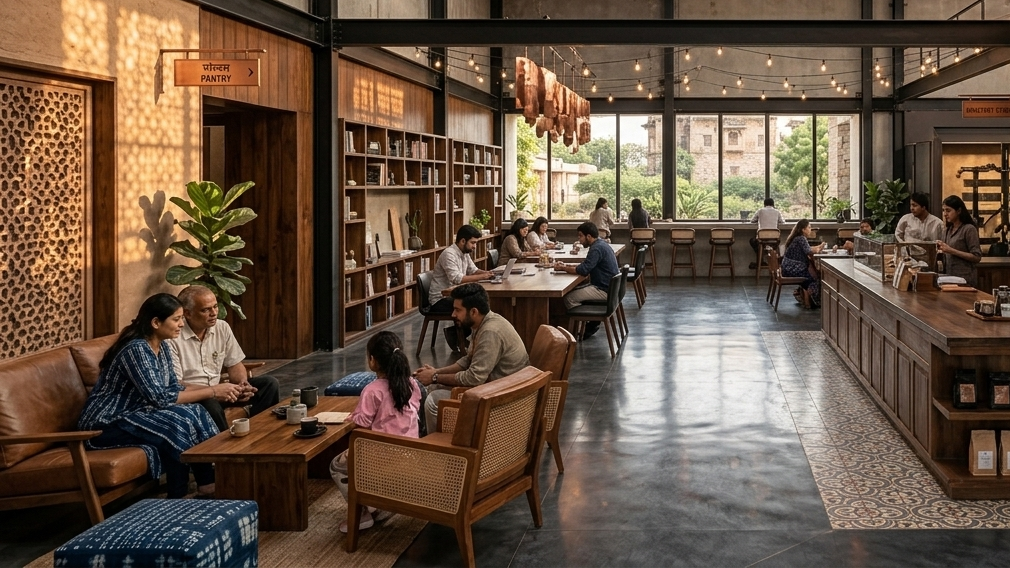 Cafe Aurora interior