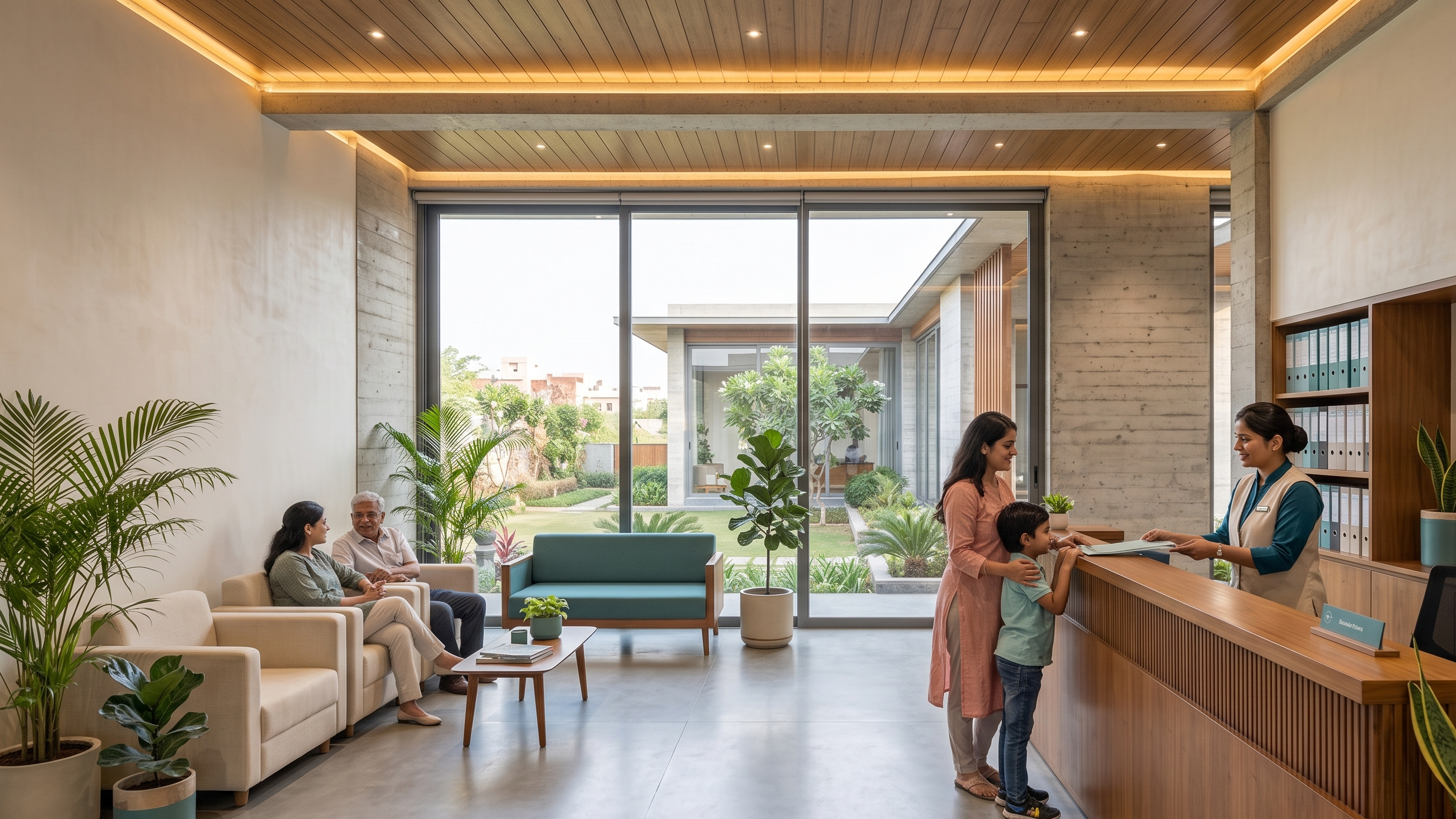 Modern Indian clinic