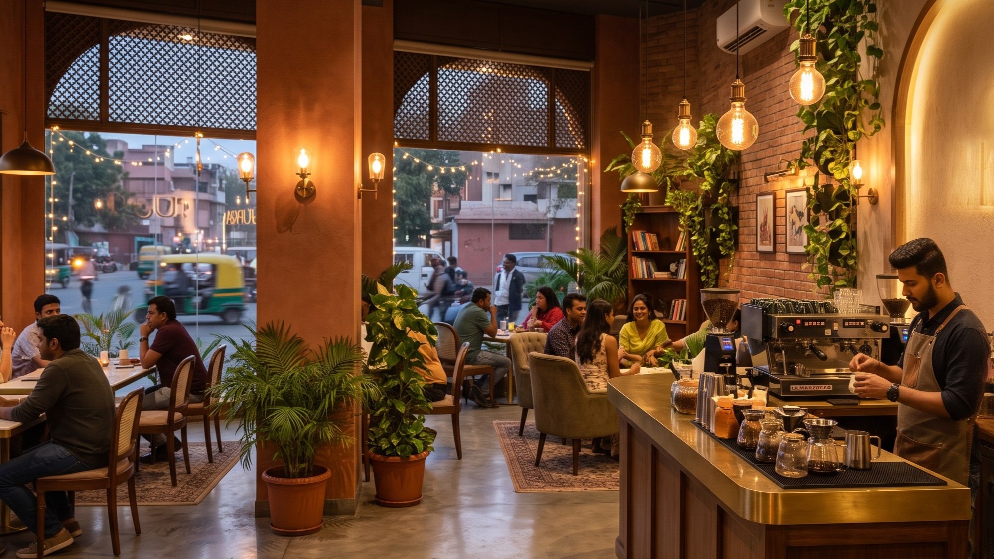 Café Aurora restaurant concept preview