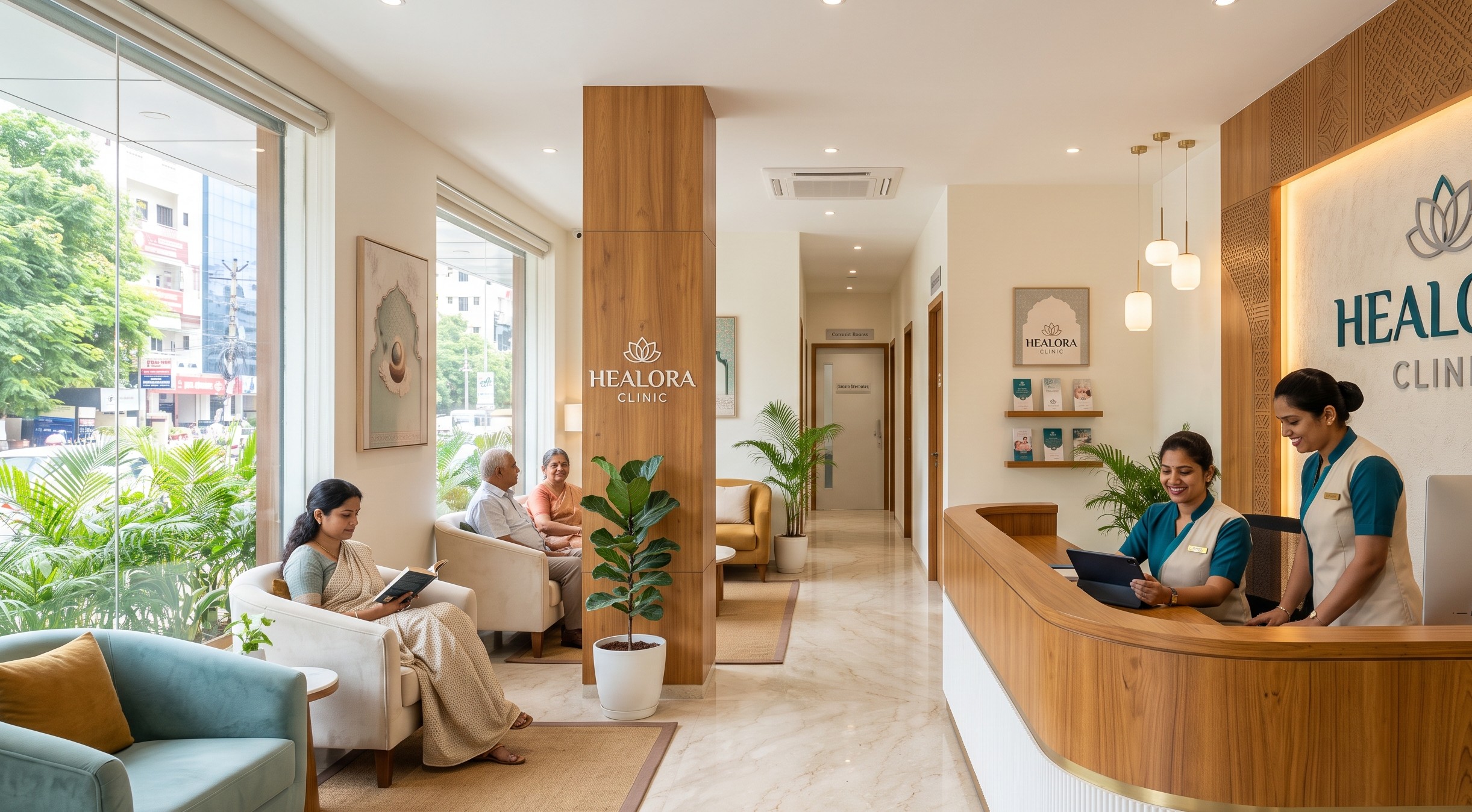 Healora Clinic healthcare concept preview