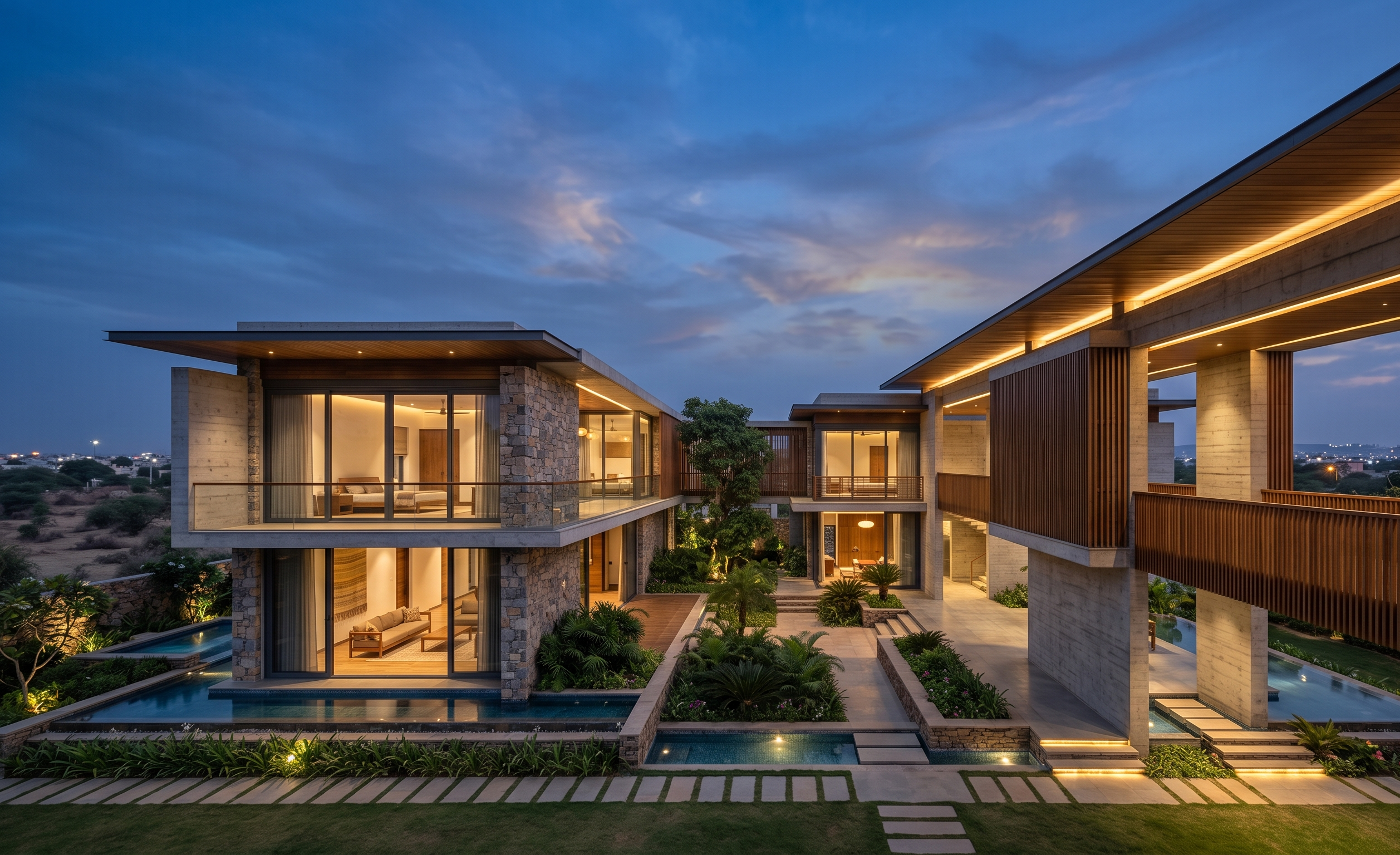 Linear Residence